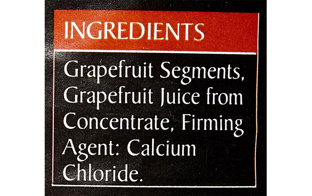 Epicure Grapefruit Segments In Grapefruit Juice   Tin  411 grams